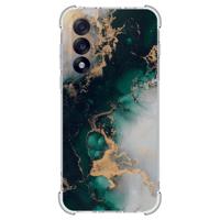 TPU Telefoonhoesje OnePlus Nord 5 - Marmer Groen schokabsorberende backcover