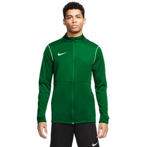 Nike Dri-FIT Park 20 Trainingsjack Full-Zip Donkergroen Wit