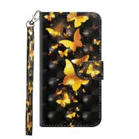 3D-schilderij patroon gekleurde tekening horizontale Flip TPU + PU lederen draagtas met houder & kaartsleuven & portemonnee voor Xiaomi Redmi Y3 (goud