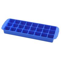Metaltex Ijsblokjes maker rubber blauw - thumbnail