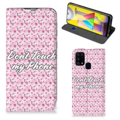 Samsung Galaxy M31 Design Case Flowers Pink DTMP Samsung Galaxy M31 Design Case Flowers Pink DTMP