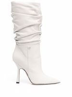 DSQUARED2 bottes Blair à fronces - Blanc