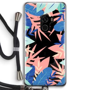 Tropisch: Xiaomi Mi Mix 2 Transparant Hoesje met koord