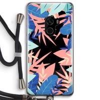 Tropisch: Xiaomi Mi Mix 2 Transparant Hoesje met koord