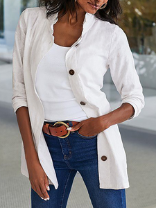 Casual Long Sleeve Shirt Coat