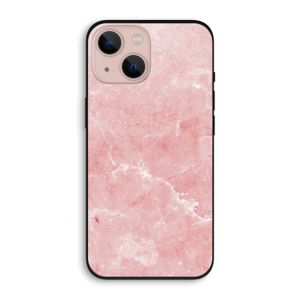 Roze marmer: iPhone 13 Biologisch afbreekbaar hoesje