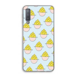 Citroenen: Samsung Galaxy A7 (2018) Transparant Hoesje