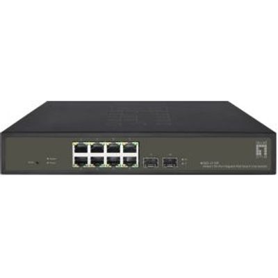 LevelOne GES-2110P netwerk-switch Managed L2 Gigabit Ethernet (10/100/1000) Power over Ethernet (PoE