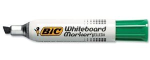 BIC Velleda 1781 markeerstift 12 stuk(s) Beitelvormige punt Groen