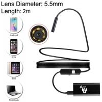 0.3MP HD Camera 30 m Wireless afstand metaal WiFi Box Waterproof IPX67 endoscoop Snake buis inspectie Camera met 6 LED voor Android & iOS lengte: 2 m