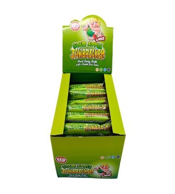 Zed Candy Zed - Jawbreaker Sour Apple 4-Pack 40 Stuks (Halal)