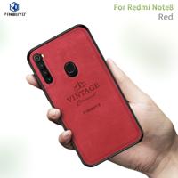 Voor Xiaomi RedMi Note 8 PINWUYO Zun Series PC + TPU + huid waterdicht en anti-Fall all-inclusive beschermende shell (rood)