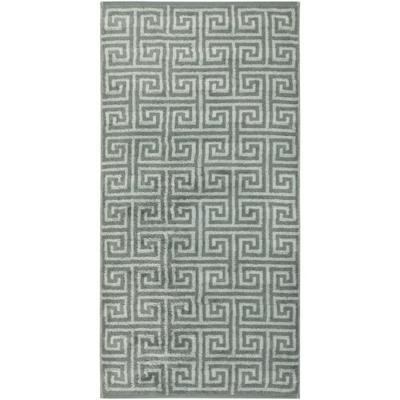 Cawö Cawo Noblesse Elegance Allover print Badlaken 80/150 nordic green