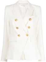 Veronica Beard blazer Miller à boutonnière croisée - Blanc