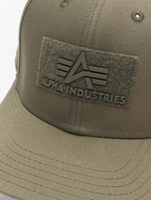 Alpha Industries / snapback cap Velcro in groen Alpha Industries / snapback cap Velcro in groen
