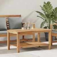 Salontafel Bruin 90 x 50 x 45 cm Massief teakhout