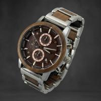 Sailor Ebony™ - TimberWood Chronograaf Houten heren Horloge