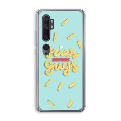 Always fries: Xiaomi Mi Note 10 Transparant Hoesje