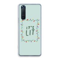 It's Lit: Sony Xperia 5 II Transparant Hoesje
