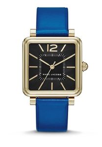 Horlogeband Marc by Marc Jacobs MJ1438 Leder Blauw 16mm