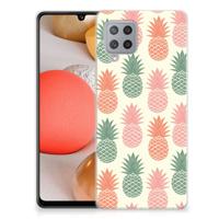 Samsung Galaxy A42 | Siliconen Case | Ananas