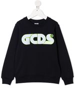 Gcds Kids sweat à logo brodé - Bleu - thumbnail