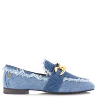 Babouche - Pien loafers jeans blauw Textiel Dames