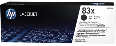 HP toner 83X, 2 200 pagina&apos;s, OEM CF283X, zwart