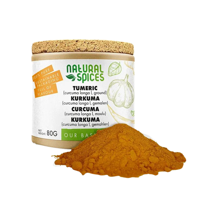 Natural Spices Kurkuma Gemalen (80 gram) - thumbnail