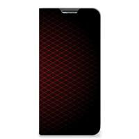 OPPO A54s | A16 | A16s | Hoesje met Magneet | Geruit Rood