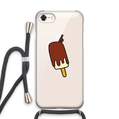 Frisco: iPhone 8 Transparant Hoesje met koord