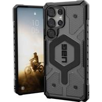 Urban Armor Gear Pathfinder Outdoor telefoonhoes Samsung Galaxy S25 Ultra Grijs, Transparant Inductieve lading, Stootbestendig