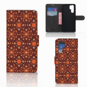 Huawei P30 Pro Telefoon Hoesje Batik Brown