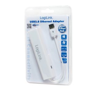 LogiLink UA0174A Netwerkadapter 100 MBit/s USB 2.0, LAN (10/100 MBit/s)