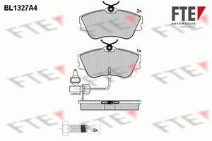 Remblokken set BL1327A4
