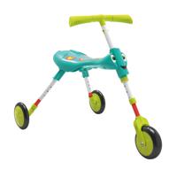 The Bugs ScuttleBug XL Splodge Loopfiets met 3 Wielen Junior Turquoise/Groen