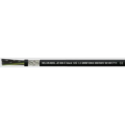 Helukabel JZ-500-C Black Stuurstroomkabel 3 G 1.5 mm² Zwart 10959-1000 1000 m