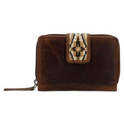 Hide & Stitches Dames Portemonnee Next Navajo Bruin