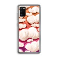 Katoen Wolken: Samsung Galaxy A41 Transparant Hoesje