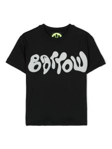 Barrow kids t-shirt en coton à logo floqué - Noir