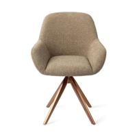 Jesper Home Kushi eetkamerstoel Moss Meadow turn rose