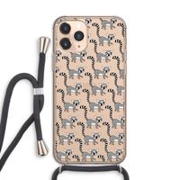 Makis: iPhone 11 Pro Transparant Hoesje met koord