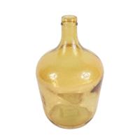 Fles gerecycled glas amber 30 cm | 3 stuks