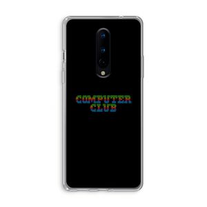 Retro: OnePlus 8 Transparant Hoesje