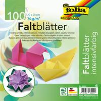 Folia vouwpapier, ft 20 x 20 cm, pak van 100 vel