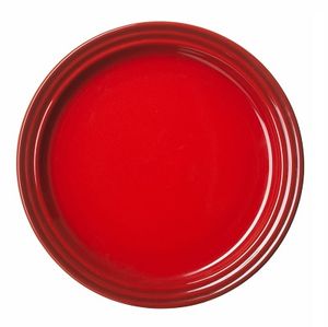 LE CREUSET - Aardewerk - Dinerbord 27cm Kersenrood