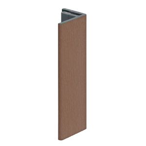 Keralit eindprofiel 17 mm Bruingrijs (2806)