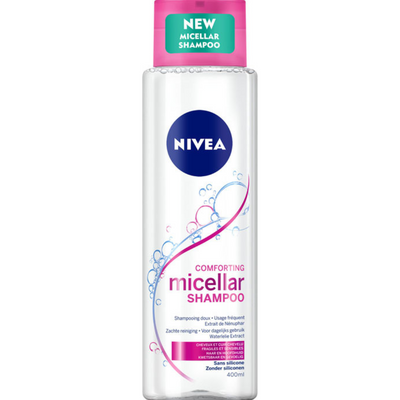NIVEA Comforting Micellar Shampoo - Siliconenvrij - 400ml NIVEA Comforting Micellar Shampoo - Siliconenvrij - 400ml