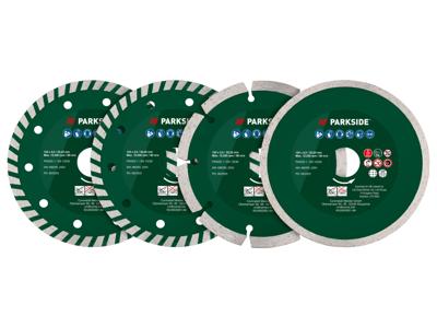 PARKSIDE Slijpschijven 125 mm (Diamantslijpschijvenset)