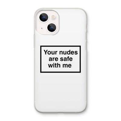 Safe with me: iPhone 13 mini Transparant Hoesje
